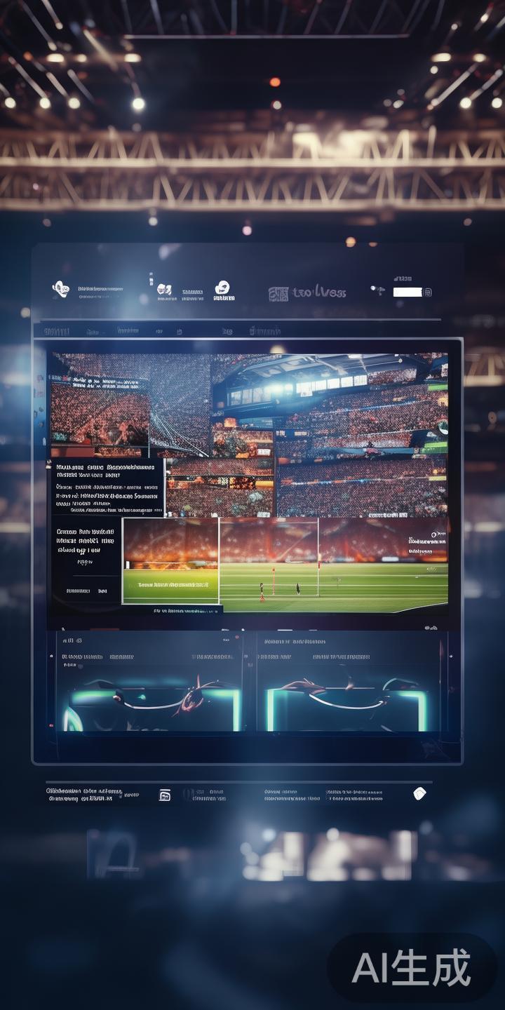 随着互联网技术的不断升级，线上体育赛事平台逐渐崭露